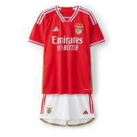 Camiseta Benfica Primera Equipación Replica 2023-24 para niños mangas cortas (+ Pantalones cortos)